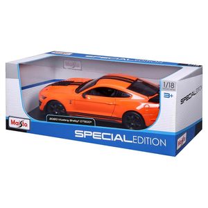 מאיסטו  - דגם מכונית פורד שלבי גי טי 500 כתומה - Maisto Ford Shelby GT500
