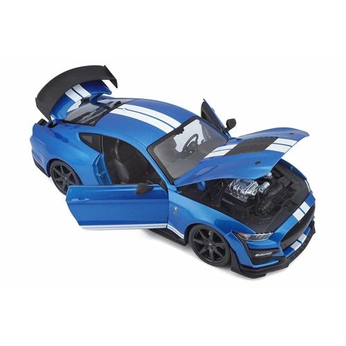 מאיסטו - דגם מכונית פורד שלבי גי טי 500 כחולה - Maisto Ford Shelby GT500 1:18