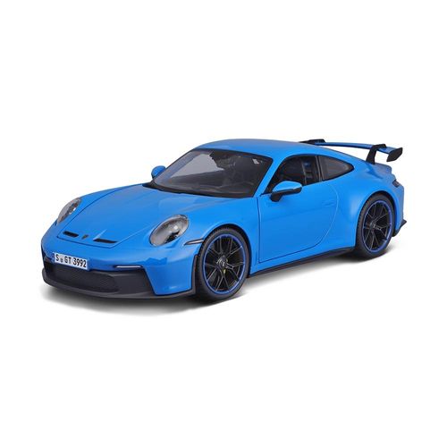 מאיסטו - מכונית פורשה כחול  - Maisto 1:18 Porsche 911 GT3 Coupe 2022