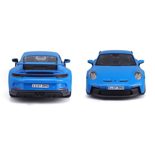 מאיסטו - מכונית פורשה כחול  - Maisto 1:18 Porsche 911 GT3 Coupe 2022