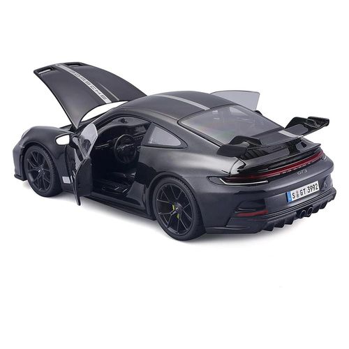 מאיסטו - דגם מכונית פורשה גי טי 3 שחורה - 1:18 Maisto Porsche 911 GT3 Coupe 2022