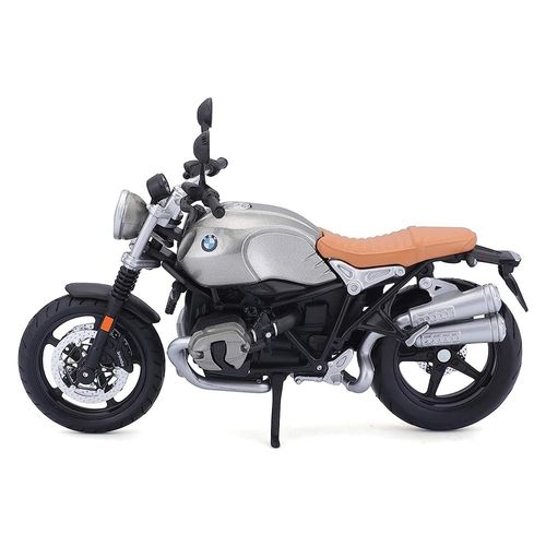 מאיסטו - דגם אופנוע במוו אר סקרמבלר - 1:12 MAISTO BMW R NineT Scrambler