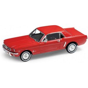 וילי - פורד מוסטנג - Welly Ford Mustang Coupe 1964 1:24