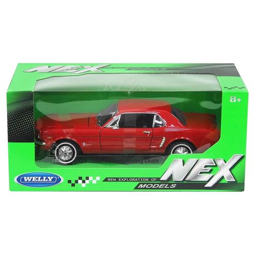 וילי - פורד מוסטנג - Welly Ford Mustang Coupe 1964 1:24