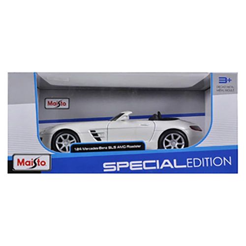 מרצדס אס.אל.אס 63 אי.אמ.גי קבריולט - Mercedes-Benz SLS 63 AMG Roadster maisto 1:24