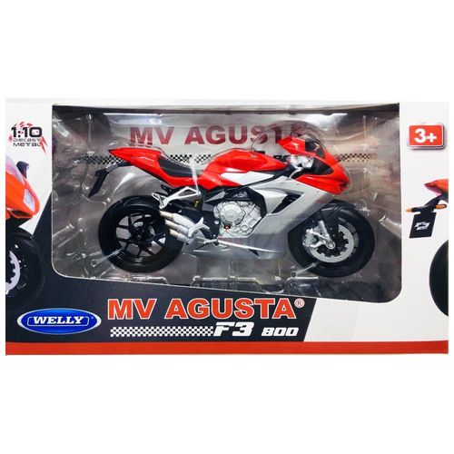 וילי - אופנוע אגוסטה - Welly MV AGUSTA F3 800 1:10