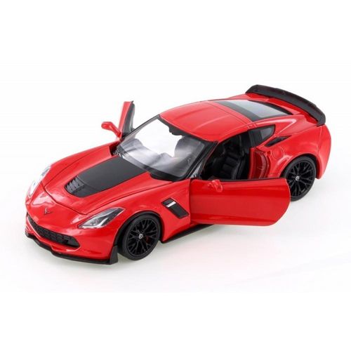 וילי - שברלט קורביט -1:24 WELLY Chevrolet Corvette Z06 year 2017