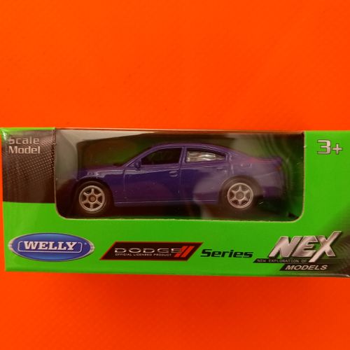 וילי - מכונית דודג' צ'ארג'ר גודל 7 ס''מ - WELLY Dodge Charger 1:64