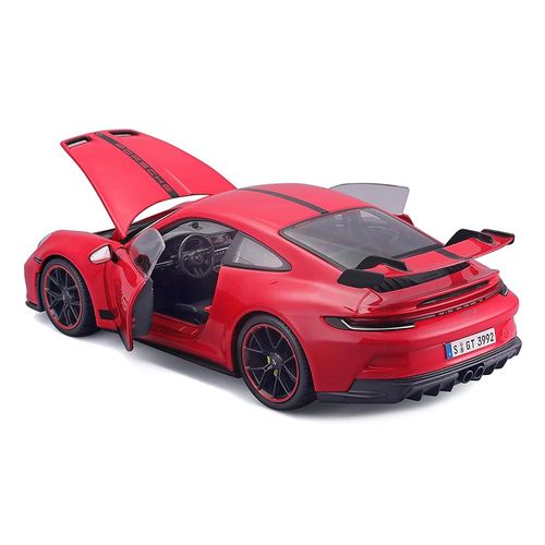 מאיסטו - דגם מכונית פורשה גי טי 3 אדומה - 1:18 Maisto Porsche 911 GT3 Coupe 2023