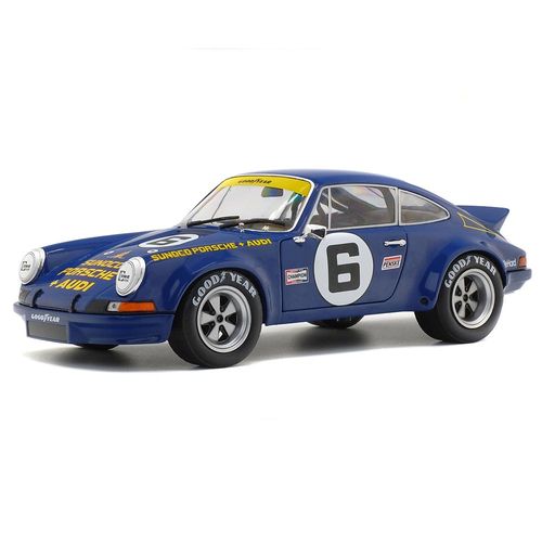פורשה 911 קררה אר.אס.אר 1973 דייטונה - PORSCHE 911 RSR 24H DE DAYTONA 1973  SOLIDO 1:18