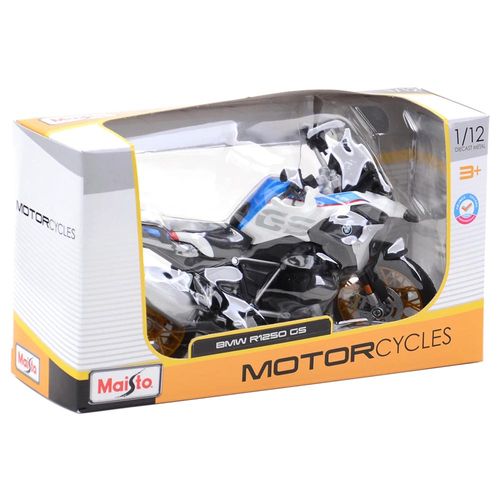 מאיסטו - דגם אופנוע במוו גי אס  - Maisto BMW R1250 GS 1:12