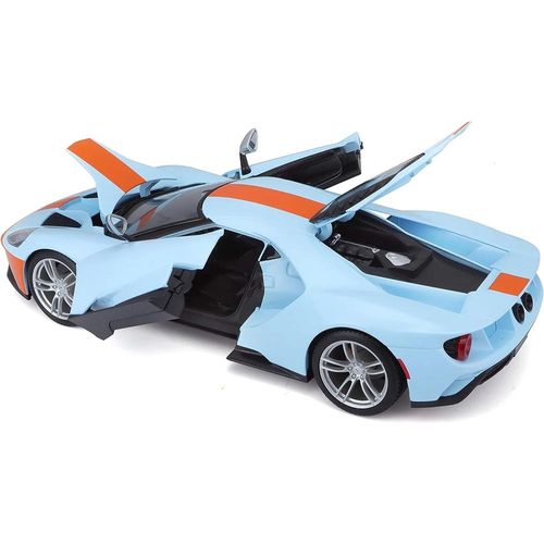 מאיסטו - דגם מכונית פורד גי טי 500 כחולה - Maisto Ford GT500 1:18