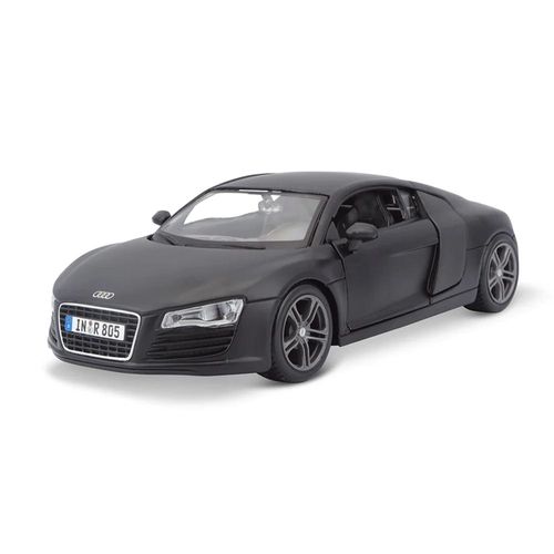 מאיסטו - דגם מכונית אודי R8 שחור - Maisto Audi R8 Black 1:24