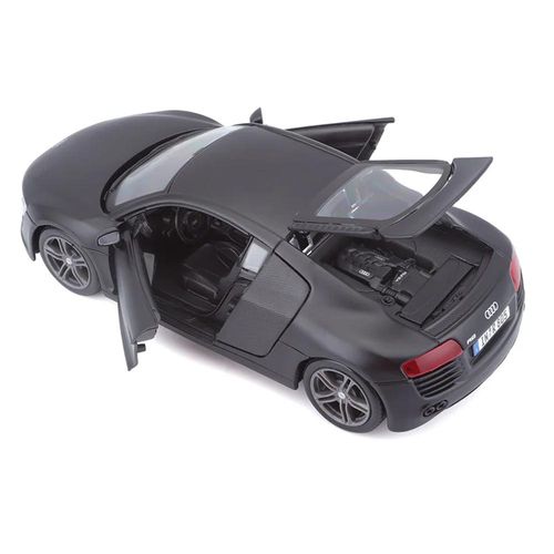 מאיסטו - דגם מכונית אודי R8 שחור - Maisto Audi R8 Black 1:24