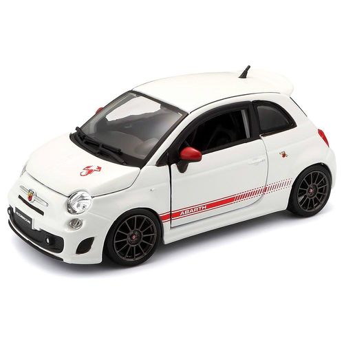 בורגו - דגם מכונית פיאט 500 אבארט' - 1/24 Bburago FIAT 500 ABARTH