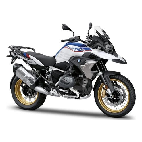 מאיסטו - דגם אופנוע במוו גי אס  - Maisto BMW R 1250 GS white 1:18