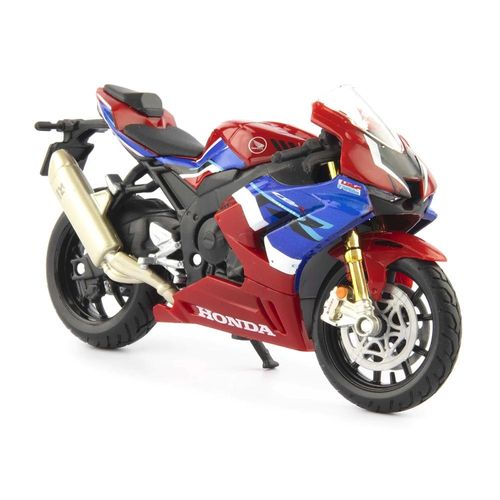 מאיסטו - דגם אופנוע הונדה סי בי אר  - MAISTO HONDA CBR1000RR-R Fireblade 2020 red 1:18