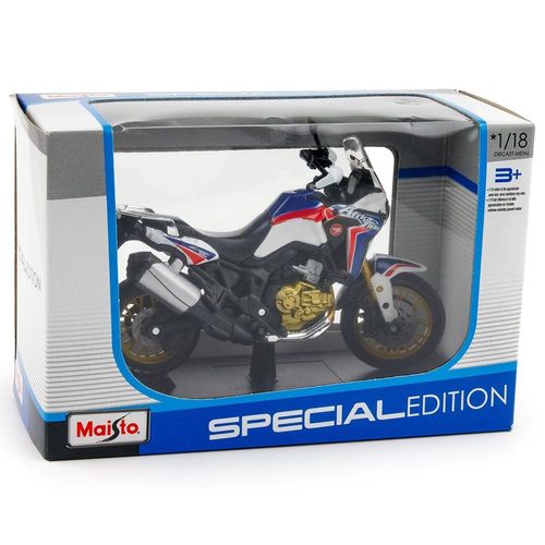 מאיסטו - דגם אופנוע הונדה סי אר אפ - MAISTO HONDA CRF AFRICA TWIN 1:18