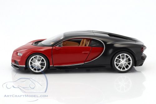 בוקאטי שירון -BUGATTI CHIRON YEAR 2017 RED / BLACK