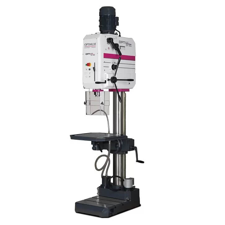 מקדחת עמוד 45 ממ גיר OPTIMUM DH45G