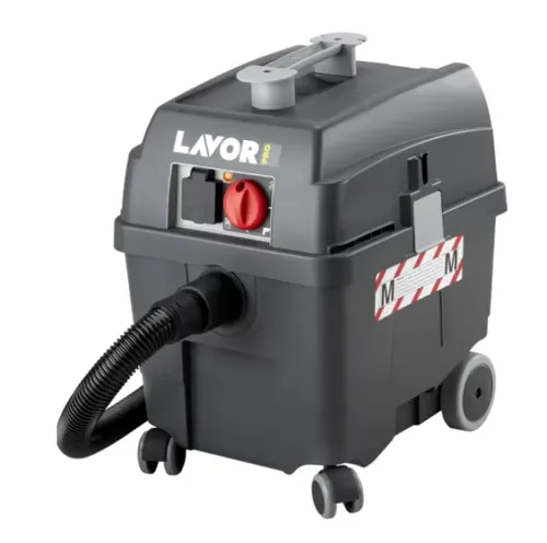 שואב אבק 27 ליטר + מנערת אבק מהפילטר LAVOR PRO WORKER EM