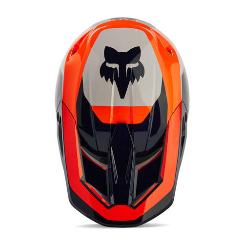 קסדת שטח לאופנוע FOX V1 2024 NITRO כחול\כתום