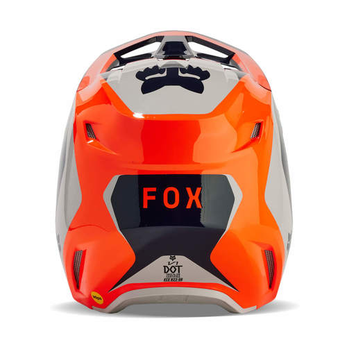 קסדת שטח לאופנוע FOX V1 2024 NITRO כחול\כתום