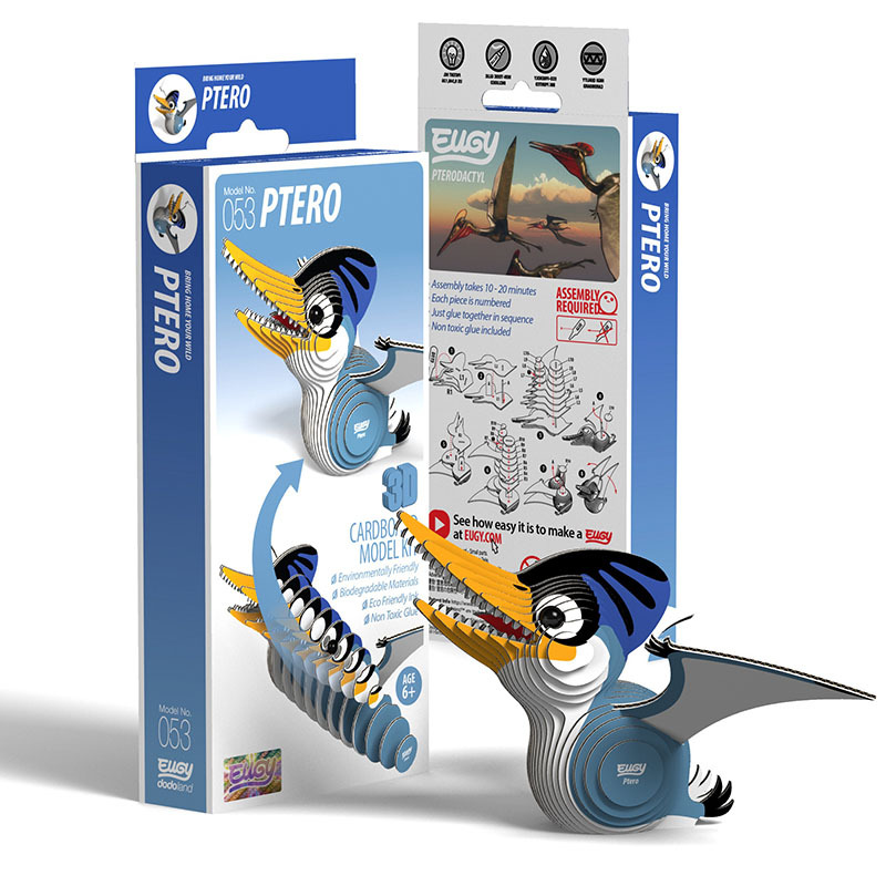 יצירה יוגי דינוזאור פטרודקטילוס Ptero