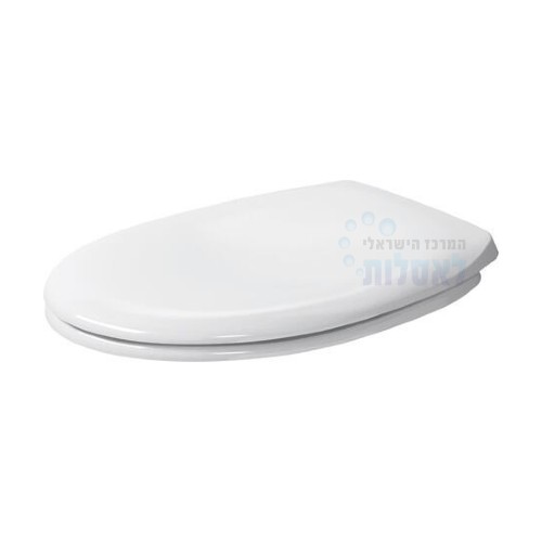 Duravit WC SITZ 0064290000 | מושב כיסוי אסלה דורוויט טריקה שקטה | צירי מתכת אל-חלד | לבן