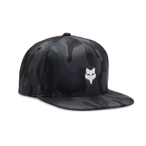 כובע פוקס שחור / צבאי -  FOX HEAD CAMO TECH SNAPBACK V25