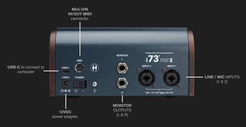 זוית נוספת Heritage Audio i73 PRO 2