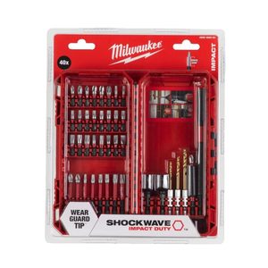 Milwaukee - סט ביטים Shockwave Impact Duty x40- מילווקי