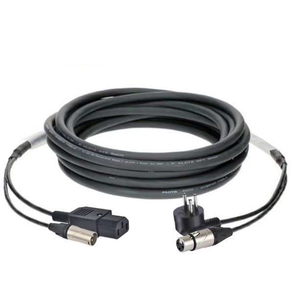 כבל משולב חשמל וסואנד  באורך 10מ POLMAN APCONE-10M
