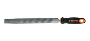 פצירה חצי עגולה 8" עם ידית TRUPER