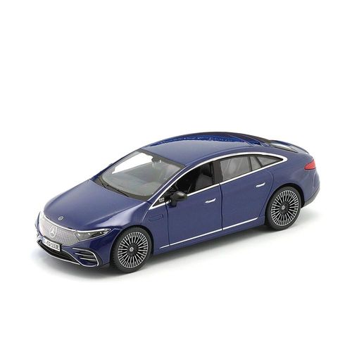מכונית מרצידס בנץ EQS כחול מטאלי 1:27 - MAISTO MERCEDES BENZ EQS 2022