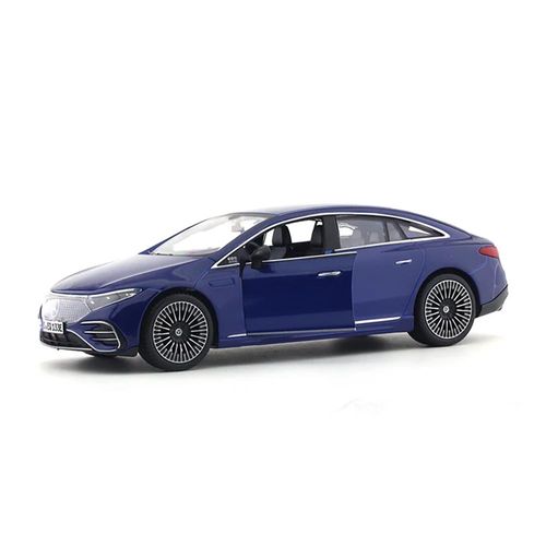 מכונית מרצידס בנץ EQS כחול מטאלי 1:27 - MAISTO MERCEDES BENZ EQS 2022