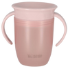 כוס שתייה 360° עם ידיות אחיזה 207 מ''ל - ורוד עתיק