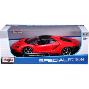 מכונית למבורגיני סנטנריו - Maisto Lamborghini Centenario 1:18