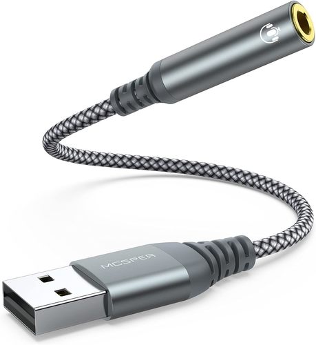 מתאם סאונד USB-A TO AUX