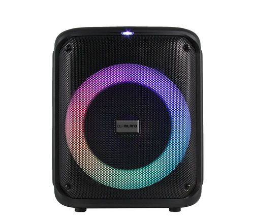 בידורית ניידת 8″ כולל מיקרופון אלחוטי QL Milano TOWER-108