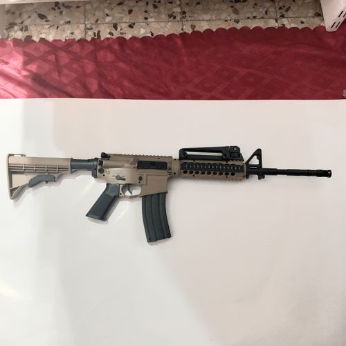 רובה ג'ל חשמלי אוטומט נטען  גודל 87 ס''מ - M16 A1 SUBMACHINE GUN