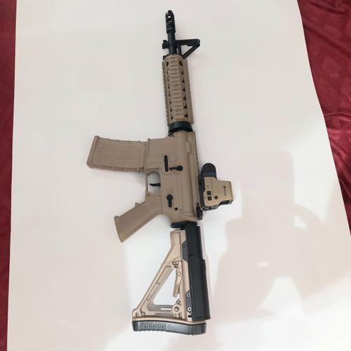 רובה ג'ל חשמלי  אוטומט נטען  גודל 74 ס''מ  - M4A1 SUBMACHINE GUN