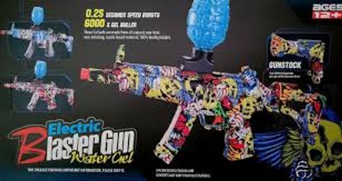 רובה ג'ל אוטומט נטען - ELECTRIC BLASTER GUM