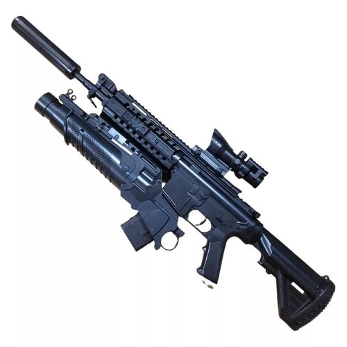 רובה ג'ל דמוי HK416D חשמלי מלא - SX-18003A