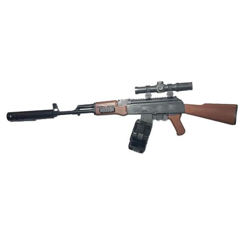 רובה ג'ל חשמלי וידני AK-47 חום