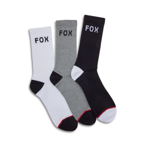 סט 3 גרביים אפור לבן ושחור -CREW SOCK 3 PACK V25
