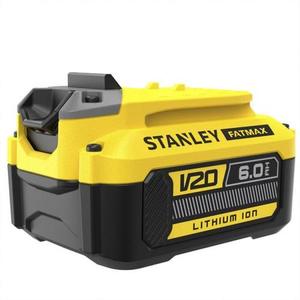 סוללת ליתיום נטענת 18V 6.0Ah STANLEY FATMAX V20 | דגם SFMCB206
