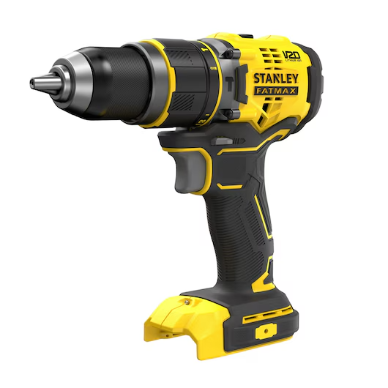 מקדחה/מברגת פטישון נטענת בראשלס 18v stanley fatmax v20 | גוף בלבד | דגם sfmcd721b