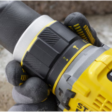 מקדחה/מברגת פטישון נטענת בראשלס 18v stanley fatmax v20 | גוף בלבד | דגם sfmcd721b