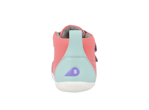 Bobux SU Grass Court HIGH OCEAN CORAL  מידות 19-22